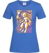 Жіноча футболка Mewtwo pokemon Яскраво-синій Жіноча футболка Mewtwo pokemon Яскраво-синій фото