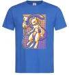 Чоловіча футболка Mewtwo pokemon Яскраво-синій фото
