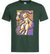 Чоловіча футболка Mewtwo pokemon Темно-зелений фото