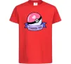 Детская футболка Pokeball I choose you Красный фото