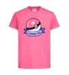 Детская футболка Pokeball I choose you Ярко-розовый фото