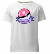 Мужская премиум футболка Pokeball I choose you Белый фото