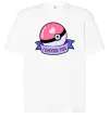 Футболка Оверсайз Pokeball I choose you Белый Футболка Оверсайз Pokeball I choose you Белый фото