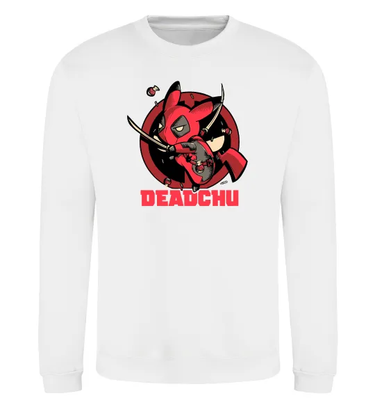 Світшот Deadchu Білий фото
