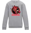 Детский Свитшот Deadchu Серый меланж фото