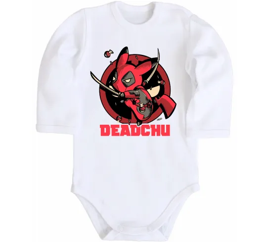 Детский боди Deadchu Белый фото