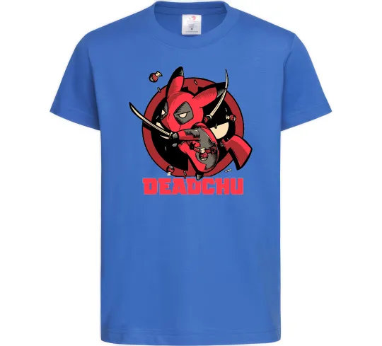 Детская футболка Deadchu Ярко-синий фото