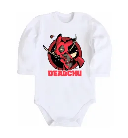 Детский боди Deadchu Белый фото