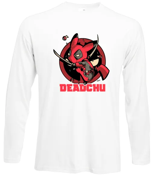 Лонгслив Deadchu Белый фото