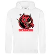Мужская толстовка (худи) Deadchu Белый фото