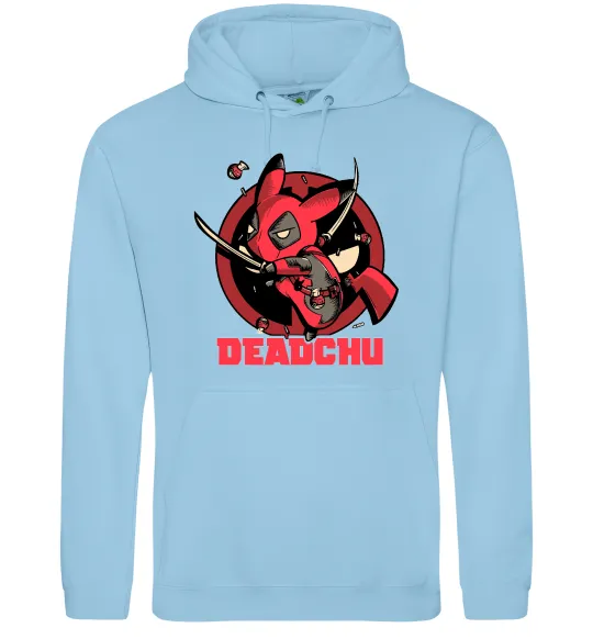 Чоловіча толстовка (худі) Deadchu Блакитний фото