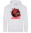 Женская толстовка (худи) Deadchu Серый меланж фото