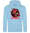 Жіноча толстовка (худі) Deadchu Блакитний фото