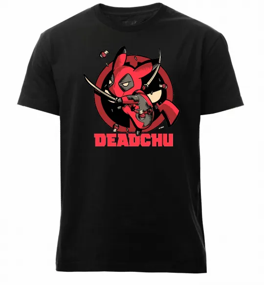 Мужская премиум футболка Deadchu Черный фото