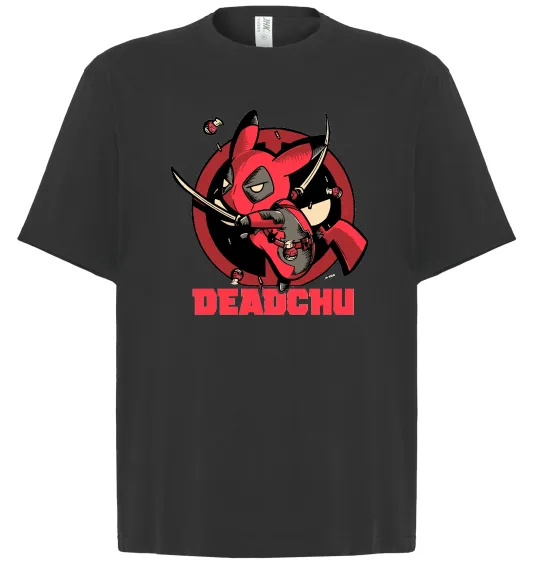 Футболка Оверсайз Deadchu Черный фото