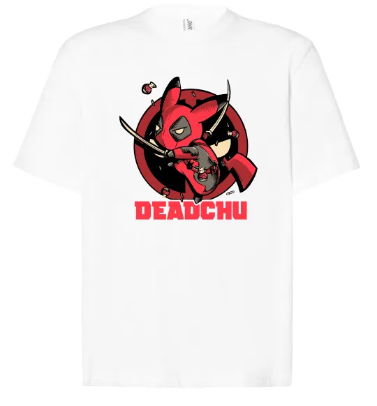 Футболка Оверсайз Deadchu Белый фото