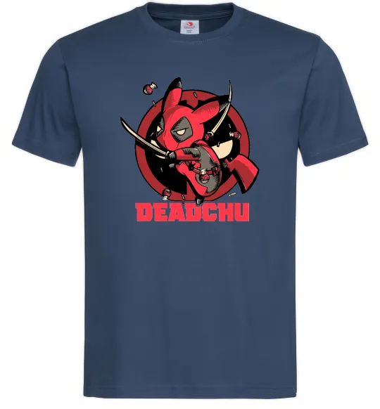 Мужская футболка Deadchu Темно-синий фото