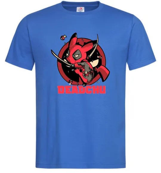Мужская футболка Deadchu Ярко-синий фото
