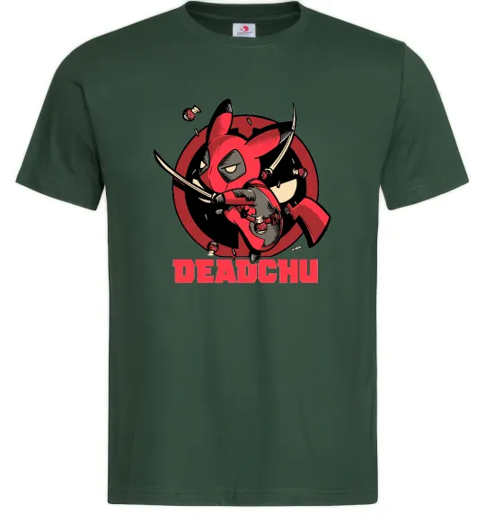 Мужская футболка Deadchu Темно-зеленый фото