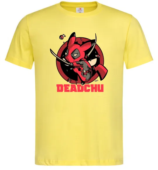 Мужская футболка Deadchu Лимонный фото