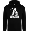 Чоловіча толстовка (худі) Bleach Ichigo Rukia Чорний Чоловіча толстовка (худі) Bleach Ichigo Rukia Чорний фото