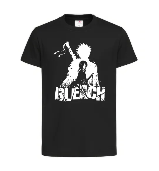 Детская футболка Bleach Ichigo Rukia Черный фото