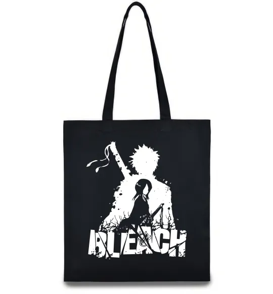 Еко-сумка Bleach Ichigo Rukia Чорний фото