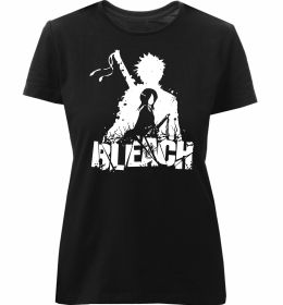 Женская премиум футболка Bleach Ichigo Rukia