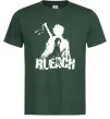 Чоловіча футболка Bleach Ichigo Rukia Темно-зелений фото