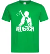 Чоловіча футболка Bleach Ichigo Rukia Зелений фото