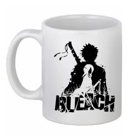 Чашка керамічна Бліч маска Білий фото