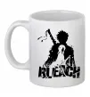 Чашка керамічна Bleach Ichigo Rukia Білий фото
