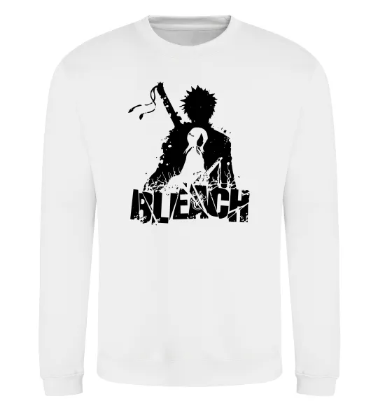Свитшот Bleach Ichigo Rukia Белый фото