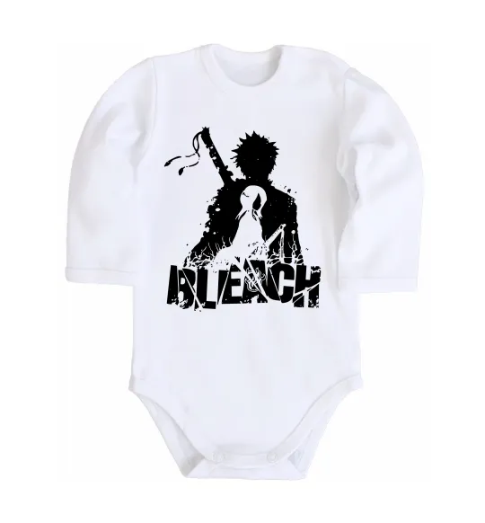 Детский боди Bleach Ichigo Rukia Белый фото