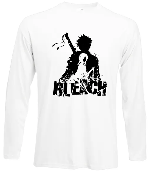 Лонгслів Bleach Ichigo Rukia Білий фото