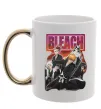 Чашка з кольоровою ручкою Bleach Золото Чашка з кольоровою ручкою Bleach Золото фото