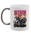 Чашка з кольоровою ручкою Bleach Срібло Чашка з кольоровою ручкою Bleach Срібло фото