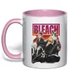 Чашка з кольоровою ручкою Bleach Ніжно рожевий Чашка з кольоровою ручкою Bleach Ніжно рожевий фото