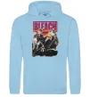 Мужская толстовка (худи) Bleach Голубой фото
