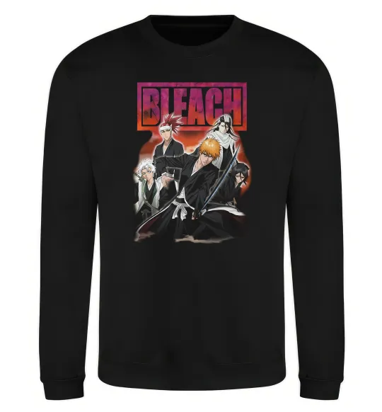 Свитшот Bleach Черный фото