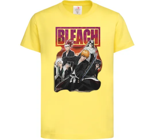 Дитяча футболка Bleach Лимонний фото
