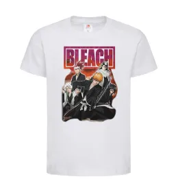 Дитяча футболка Bleach Білий фото