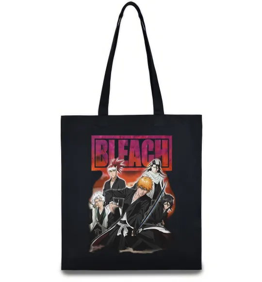 Еко-сумка Bleach Чорний фото