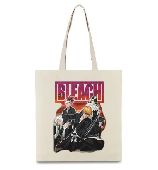 Еко-сумка Bleach Бежевий фото