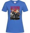 Жіноча футболка Bleach Яскраво-синій фото