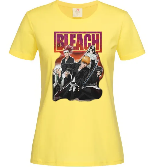 Жіноча футболка Bleach Лимонний фото