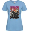 Жіноча футболка Bleach Блакитний фото
