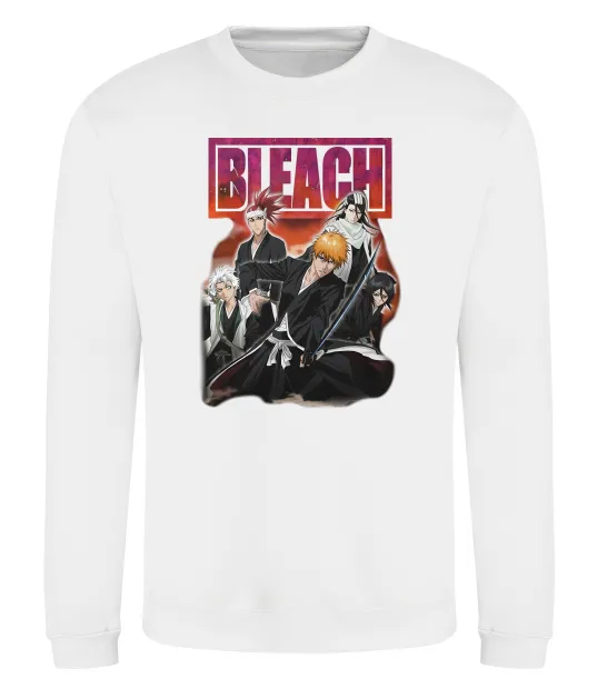 Світшот Bleach Білий фото