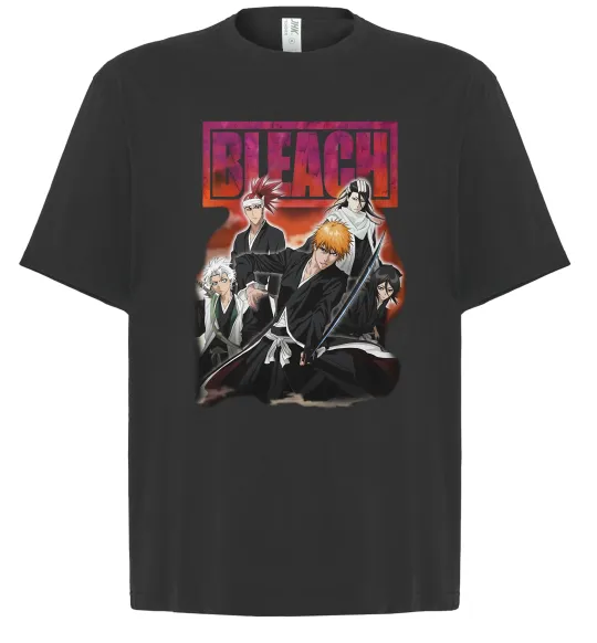 Футболка Оверсайз Bleach Чорний фото