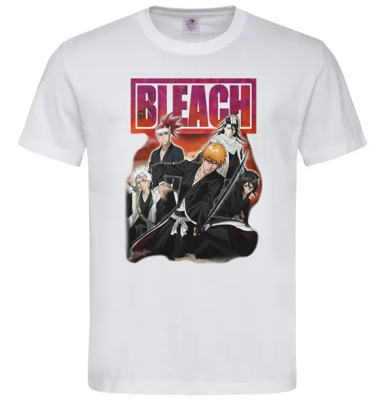 Чоловіча футболка Bleach Білий фото